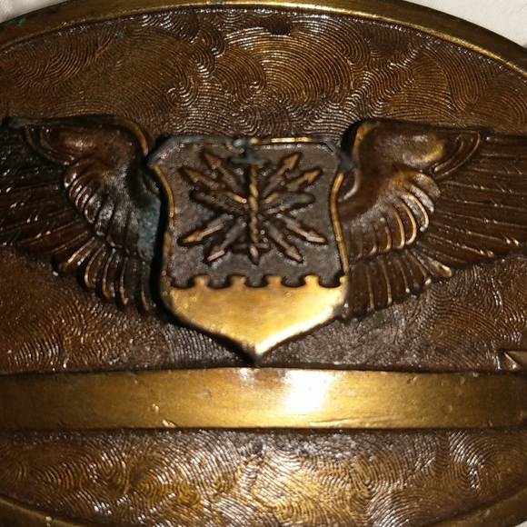 Vintage Brass Belt Buckle - Picture 4 of 4